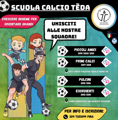 Corso di calcio per bambini e bambine dai 5 ai 9 anni
